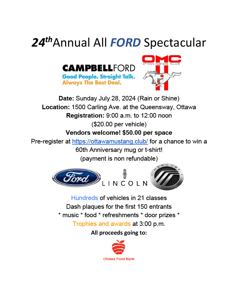 24th Annual All Ford Spectacular